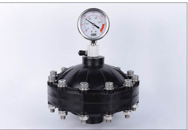 柯朝工匠 膜片式脉冲阻尼器upvc脉动计量泵塑料隔膜缓冲罐脉冲阻尼器