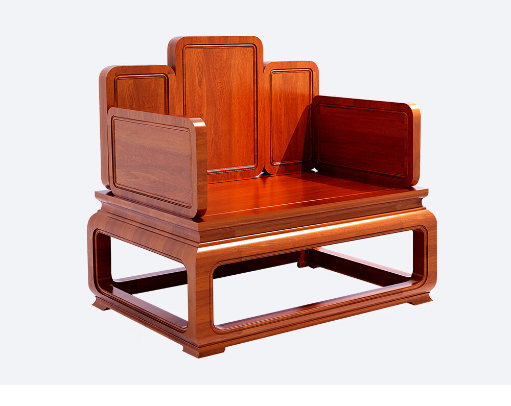 滑氏红木 红木家具缅甸花梨(学名:大果紫檀)沙发实木沙发组合客厅家具