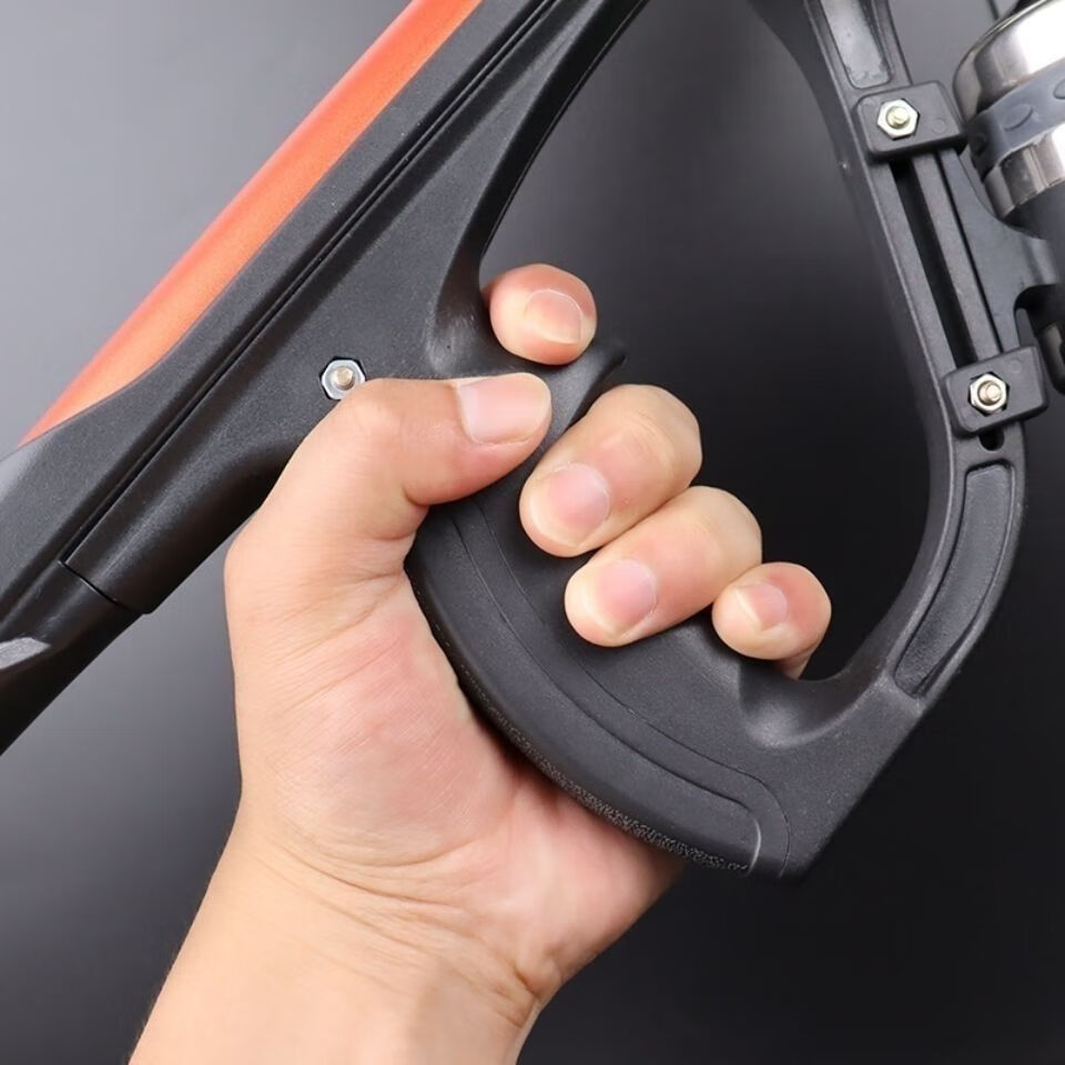 新款鱼鹰神器打鱼捕鱼套装高精度甲鱼枪扁皮圆皮弹弓基础套餐无绿光