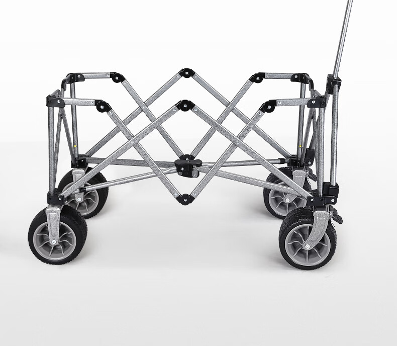 bavay北欢户外露营车营地装备推车手拉车桌板野餐便携折叠小拖车 迷你