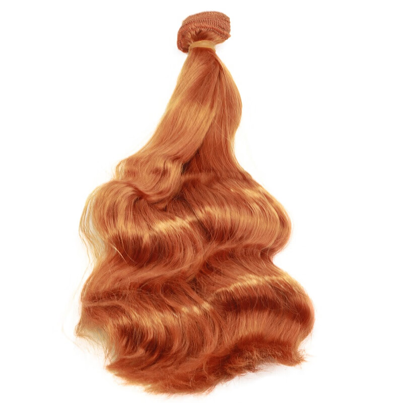 定制棉花娃娃假发 牛奶丝卷发发排bjd娃娃diy材料发片多色ob11棉花