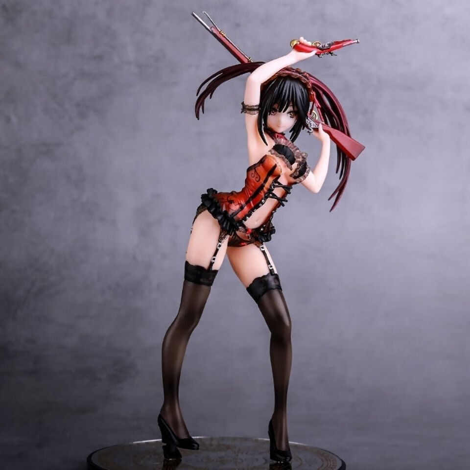 约会大作战 dal 梦魇时崎狂三 摆件模型礼物国产版绅士可以脱手办抖音