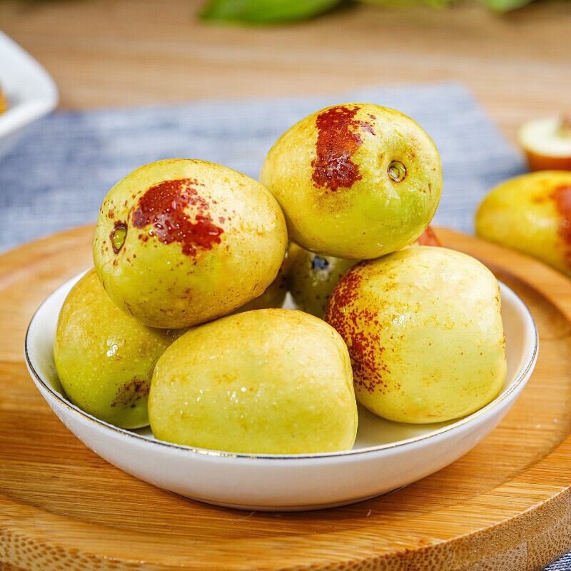 现摘现发山东沾化冰糖冬枣新鲜应季当季水果5斤礼盒装中大果5斤礼盒装