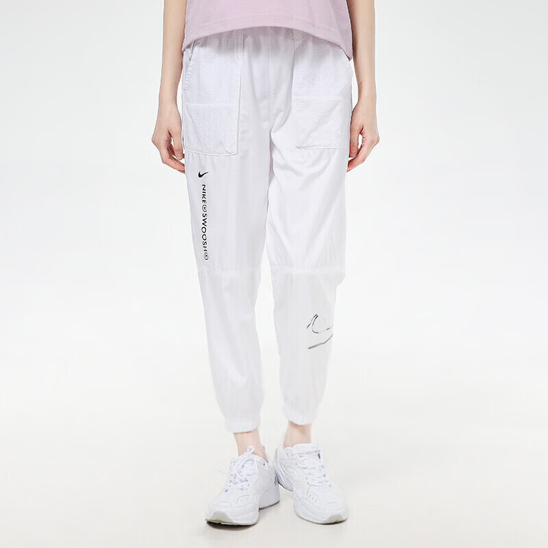 nike耐克女裤2022夏季新款运动裤跑步训练长裤透气收腿小脚休闲裤dj