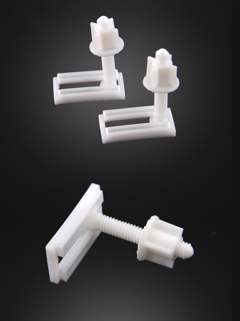 马桶盖螺丝配件坐便器盖板通用连接件盖子垫固定螺栓膨胀卡扣零件 下