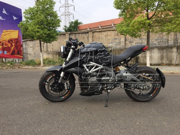 适用贝纳利黄龙600 502c大灯复古改装圆灯直接安装小黄龙300改装大灯