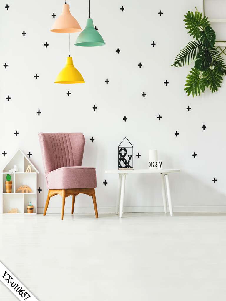 直播主播网红服装拍照背景布3d摄影拍摄直播间装饰ins背景墙 香槟色