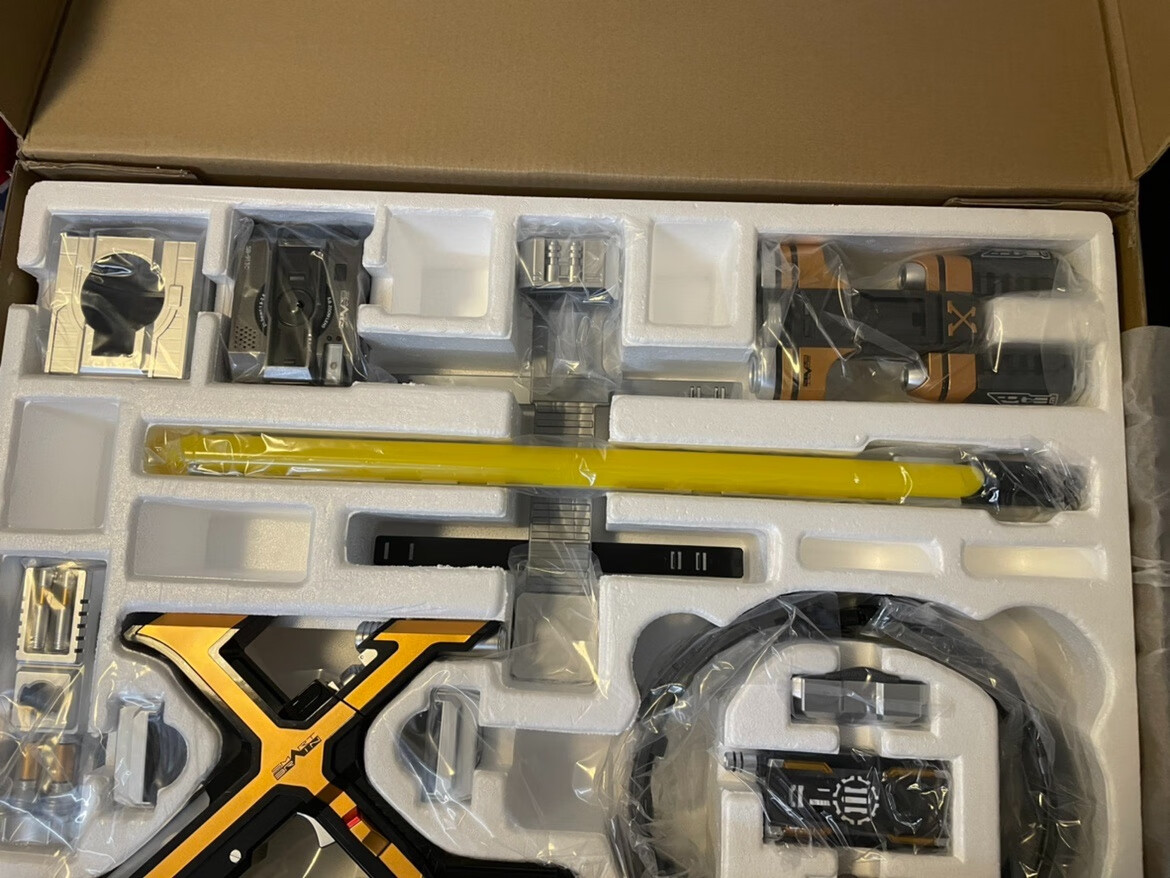 日版现货csm假面骑士凯撒成人腰带kaixa555豪华版99新全新运输箱 豪华