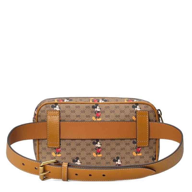 gucci古驰女包迪士尼disneyxgucci联名款米老鼠米奇腰包奢侈品包包