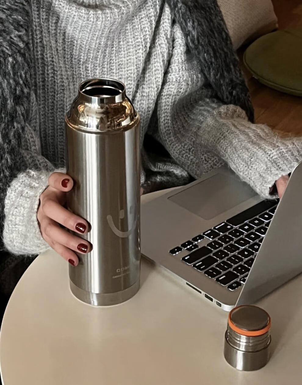 comika水杯 保温杯大茶杯超大容量不锈钢保温杯随身便携旅行高颜值网