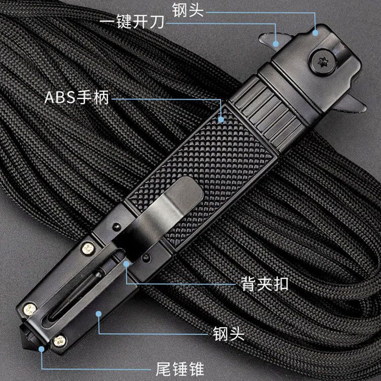 军工刀户外多功能折叠刀高硬度随身防身荒野求生锋利军刀野外小刀水果