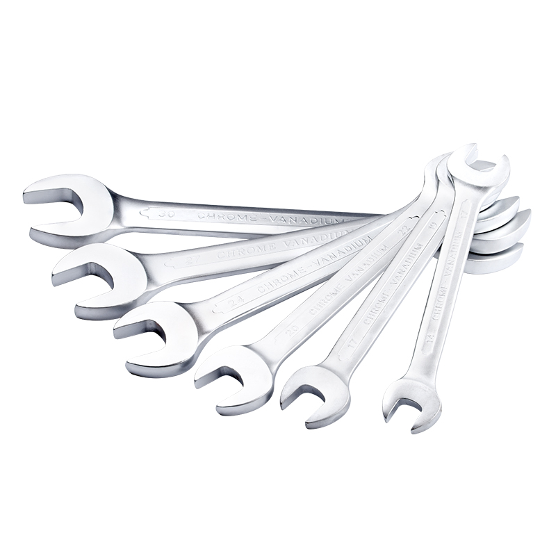 开口扳手双头呆扳手套装6-17-19-32mm哑光汽修机修扳手小工具 双开口