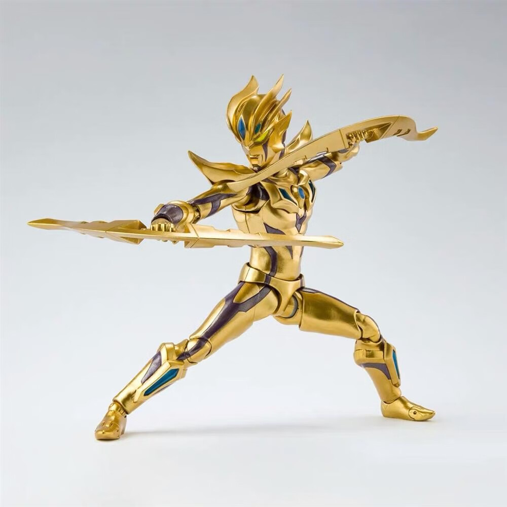 终极闪耀赛罗 迪迦奥特曼玩具手办可动关节黄金特利迦迪迦戴卡德凯诺