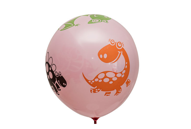 精选好礼恐龙气球儿童卡通加厚幼儿园微商地推防爆引流小礼品腾雅卓配