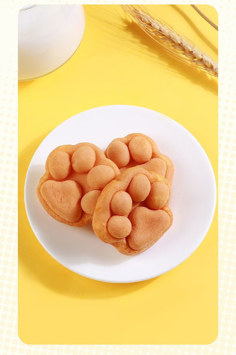 七淘仔熊掌烧蛋糕220g/箱 早餐糕点心休闲小吃健康零食网红宿舍充饥