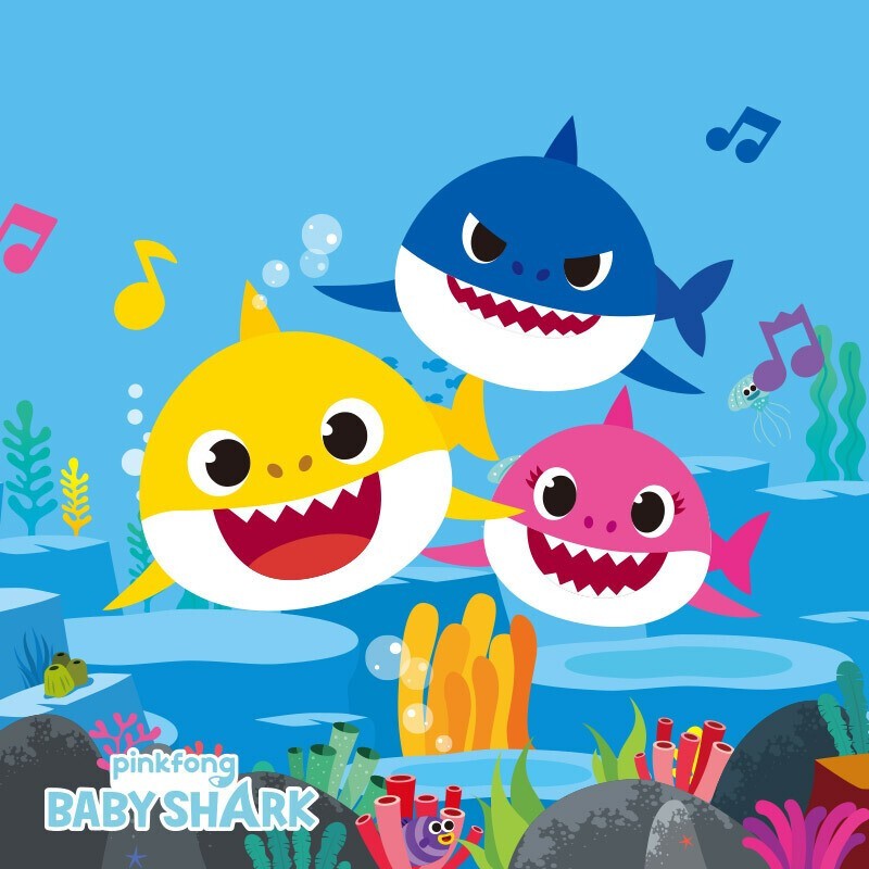 zuru乐波儿童洗澡戏水鲨鱼宝宝babyshark游戏电动小丑鱼美人鱼乌龟