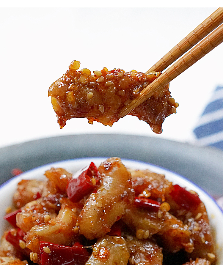 【京品嚴選】夏午三點銷魂雞腳筋 冷吃麻辣雞腳筋網紅零食雞脆骨掌中