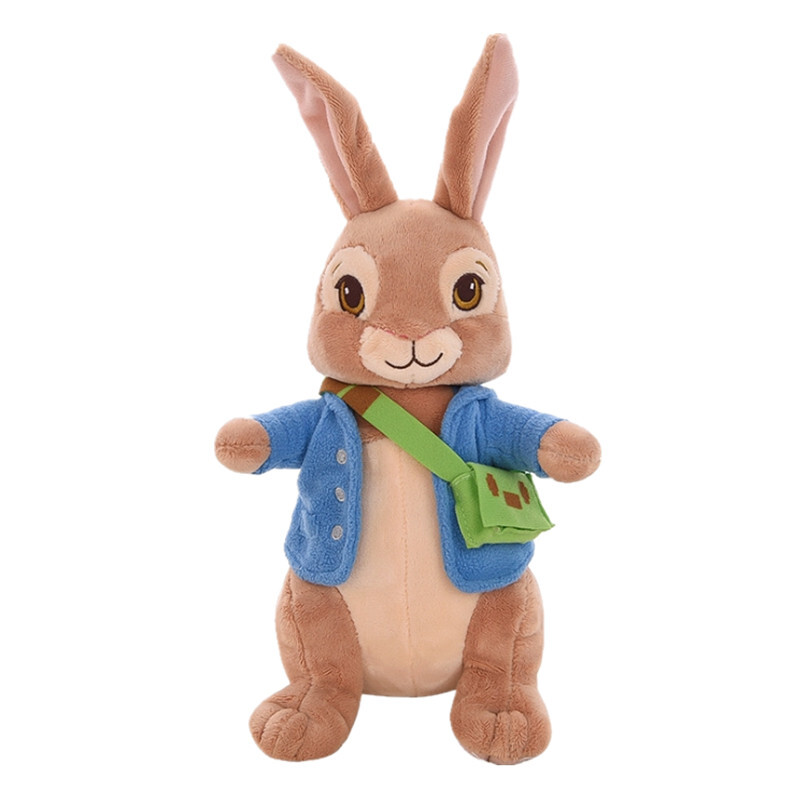 英国彼得兔 公仔毛绒玩具兔子玩偶小抓机娃娃儿童生日礼物品 三个一套