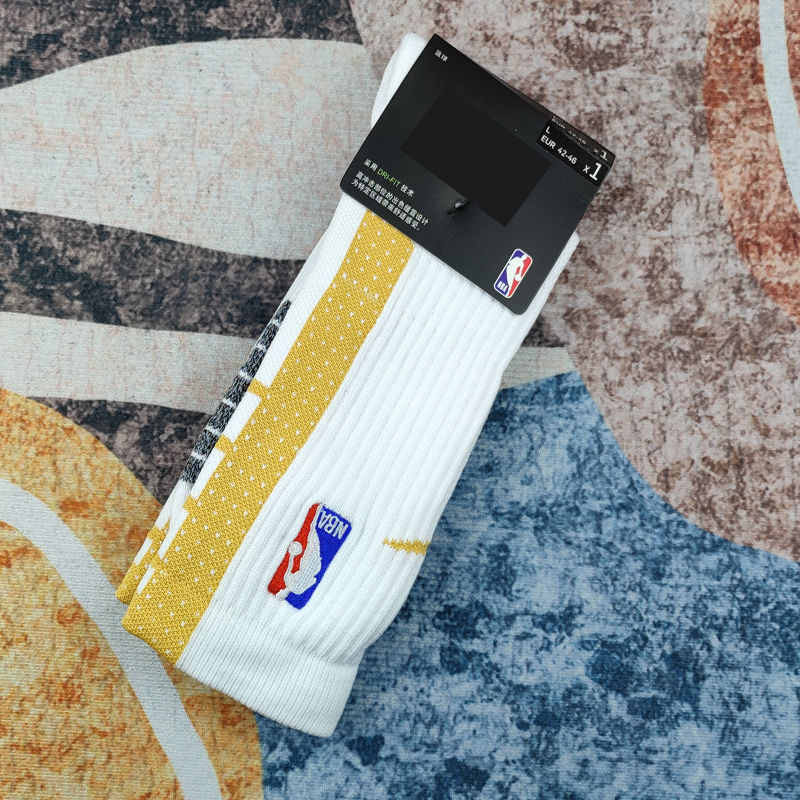 滕讯体育同款nba新款中筒篮网湖人篮球袜精英袜毛巾底运动袜球袜 21