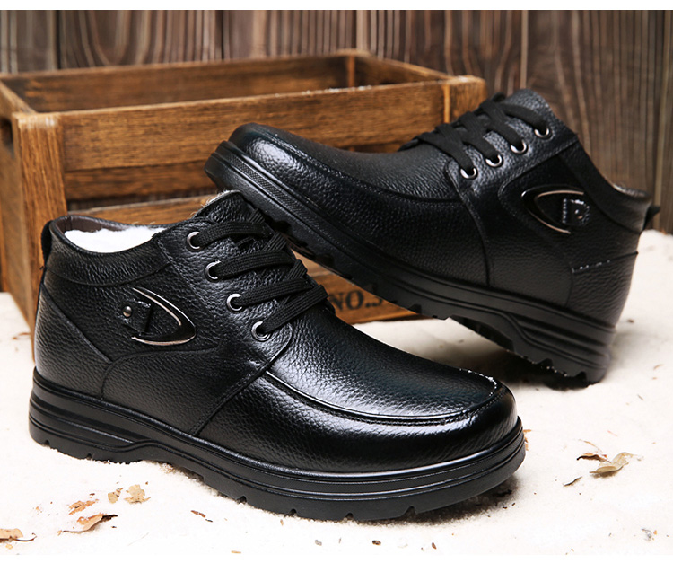 EGCHI Men's Leather Shoes, Business Casual Shoes, Top-Grain Cowhide Slip-On Driving Shoes, C8833, Black, Size 43 32