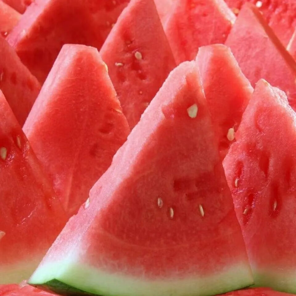麒麟西瓜薄皮冰糖西瓜脆甜多汁西瓜水果有籽无籽随机发麒麟西瓜56斤