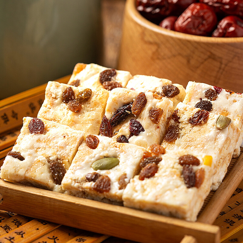 贵妃雪花酥陕西特产糕点心西安回民街网红食小吃牛轧糖果伴手礼芝士味