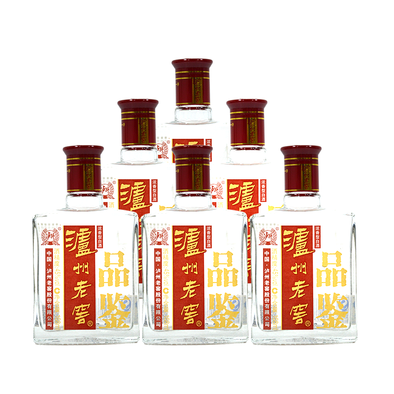 泸州老窖品鉴酒45度浓香型白酒2015年生产45度168ml24瓶整箱