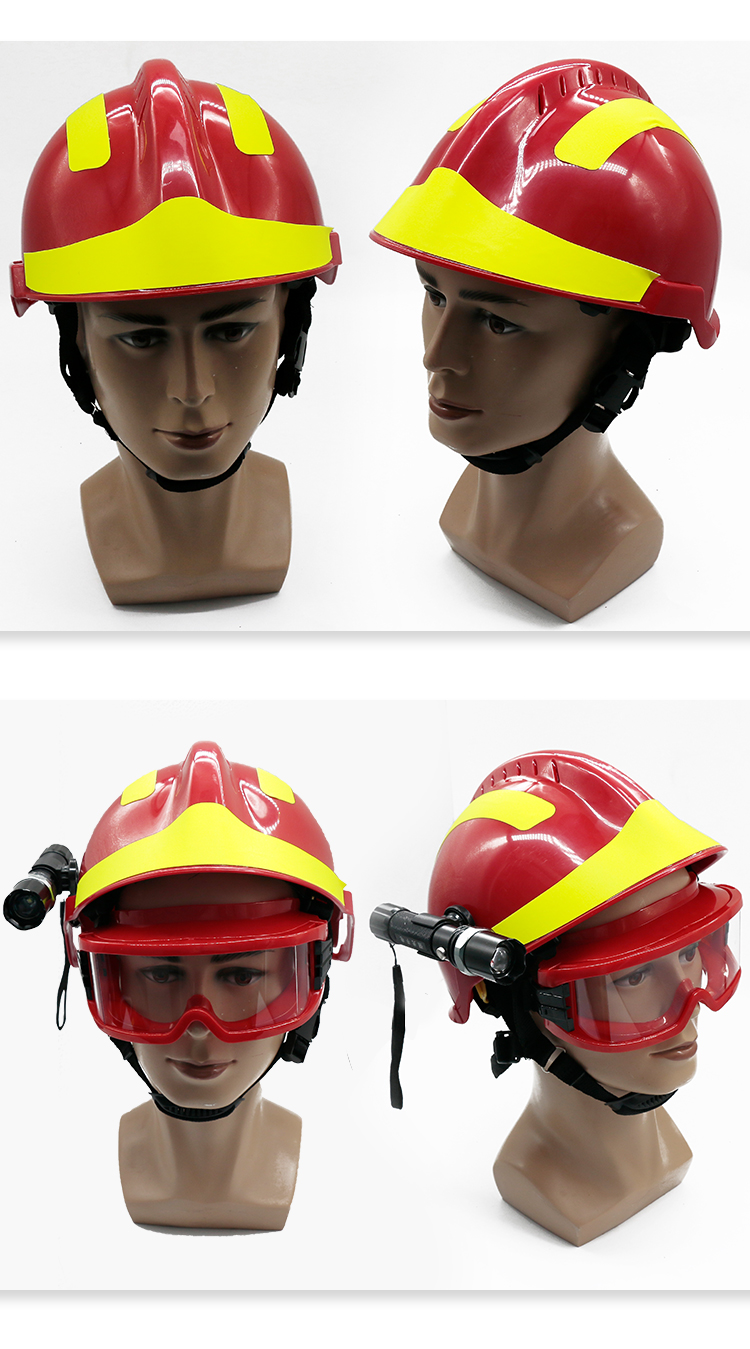 安全帽头灯探照灯 强光17款f2抢险救援头盔消防员应急安全头帽子森林