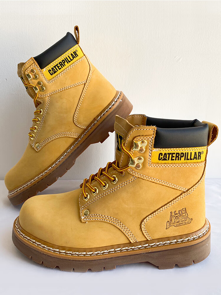 【商场同款】cat卡特cat大黄靴常青款男女情侣鞋水晶底复古户外工