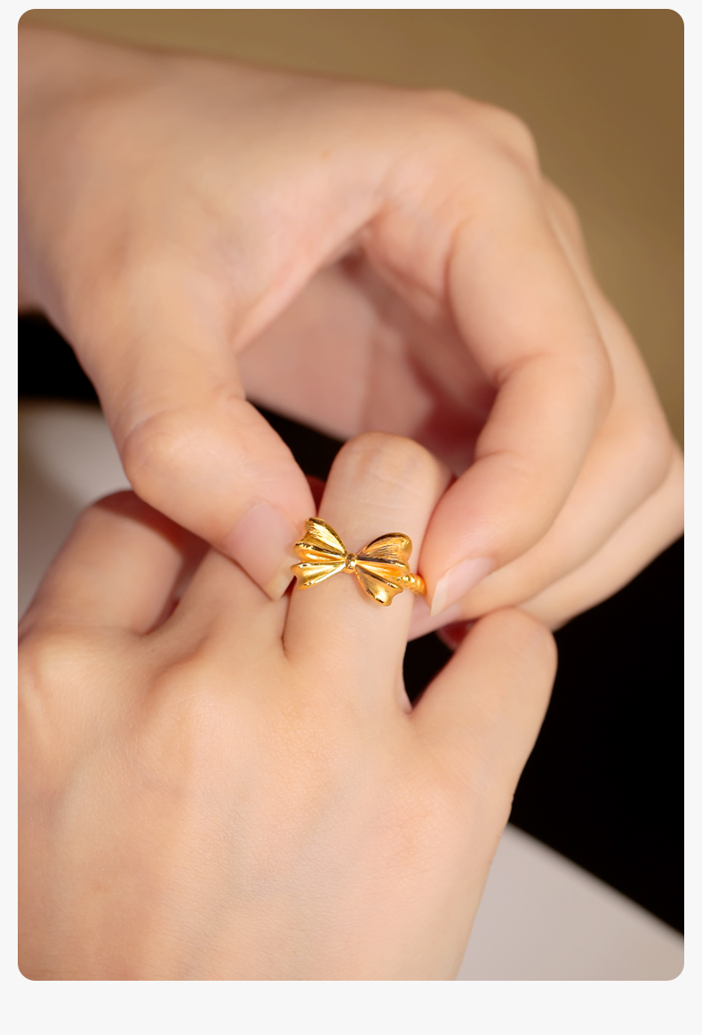 结戒指黄金戒指女硬金在逃公主七夕礼物送女友 #15 足金在逃公主戒指