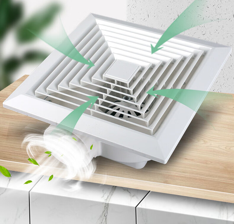 集成吊顶换气扇吸顶式厨房排风扇卫生间浴室强力天花排气扇3030集成款