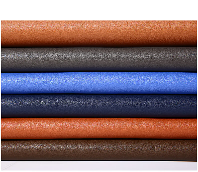 纤水纺小牛皮皮料仿真皮人造革皮革布料软包面料pu皮革沙发皮小牛纹