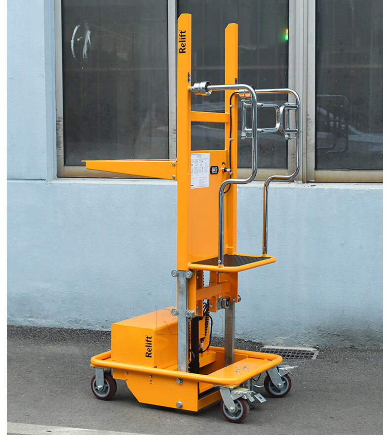 锐励relift高空取料车轻型取料机登高车wf200a简易型取货车电动升降机