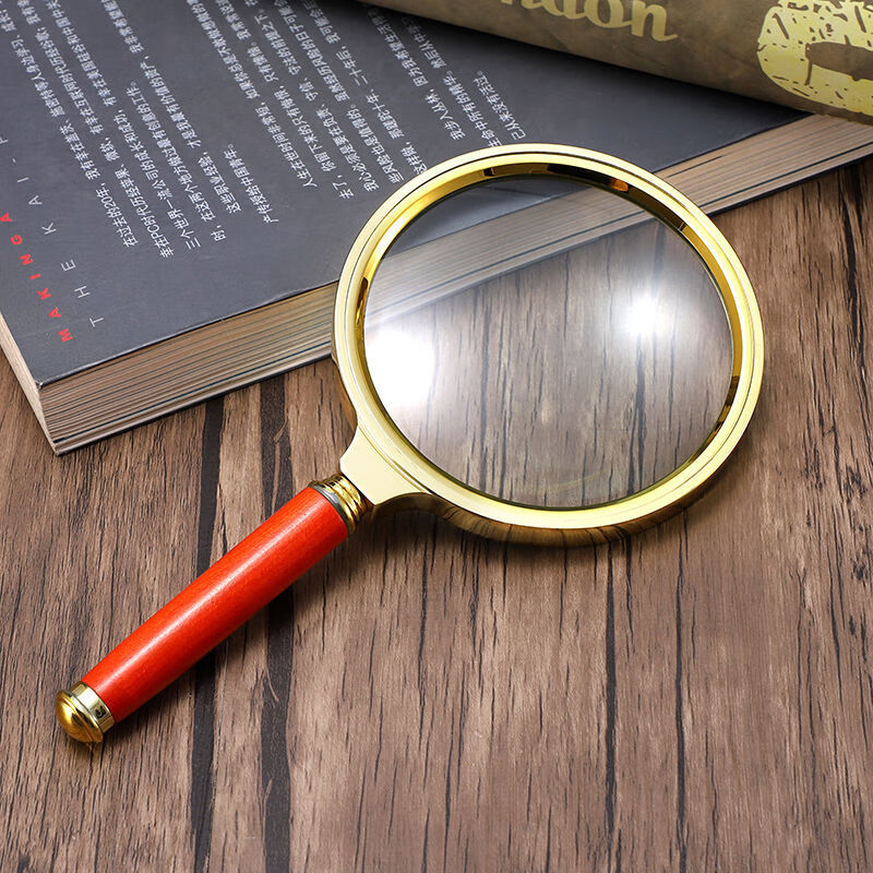 德国仿木纹放大镜 布袋子 收纳袋 直径60毫米(比较小)【图片 价格