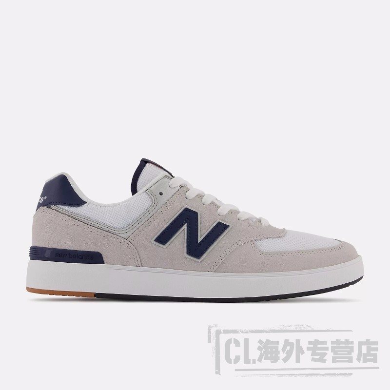 new balance 新百伦男鞋 574 court 系列经典款复古低帮透气休闲运动