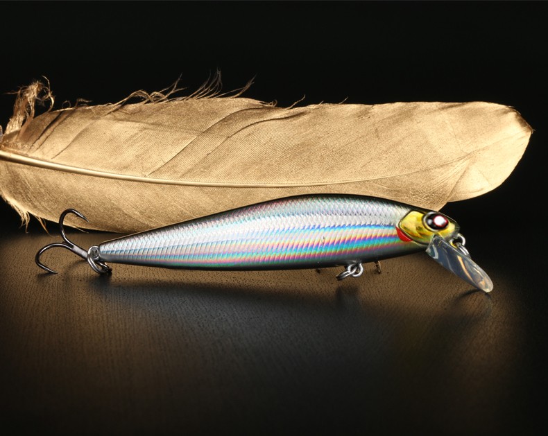 路亚饵银刀米诺远投淡水海钓颤沉翘嘴海鲈鱼鳜鱼黑鱼假饵65厘米7克uv