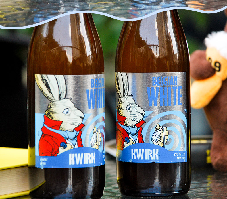 威克白啤酒比利时原装进口kwirk威克小麦精酿白啤酒330ml瓶威克白啤酒