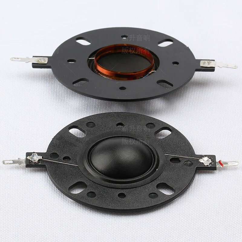 定制定制4寸圆架球顶喇叭255mm高音音圈25芯丝膜hifi家用扬声器线圈