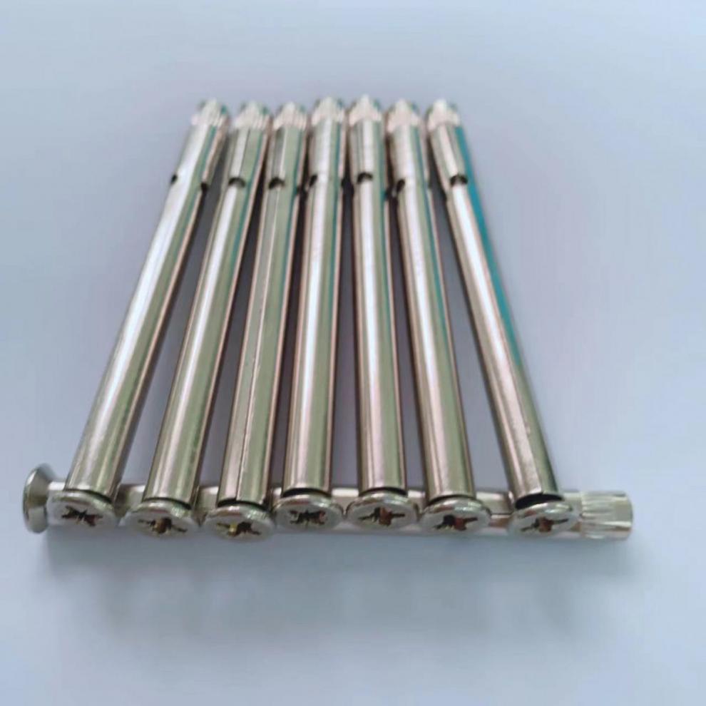 不锈钢十字沉头内膨胀螺丝/201/304/材质平头内胀 201 6x60实长50 100