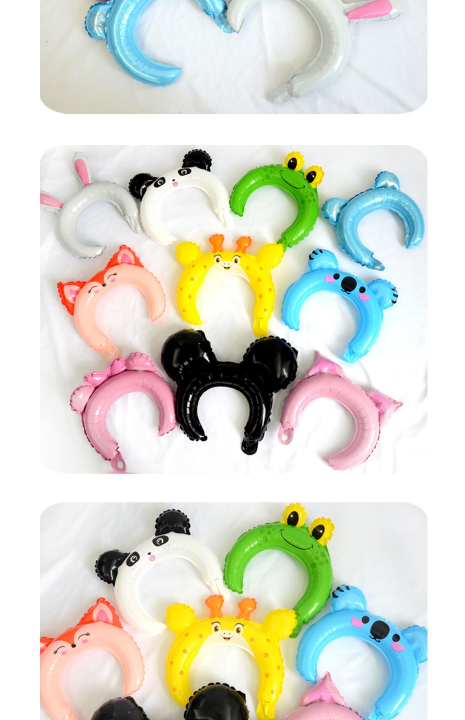 六一儿童节卡通网红气球发箍发卡头饰生日地摊微商地推小礼品50个猴子