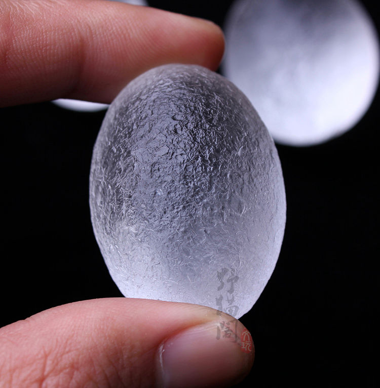 正品天然摩拉维亚白陨石把玩件吊坠 陨星原石宇宙能量陨石摆件项坠