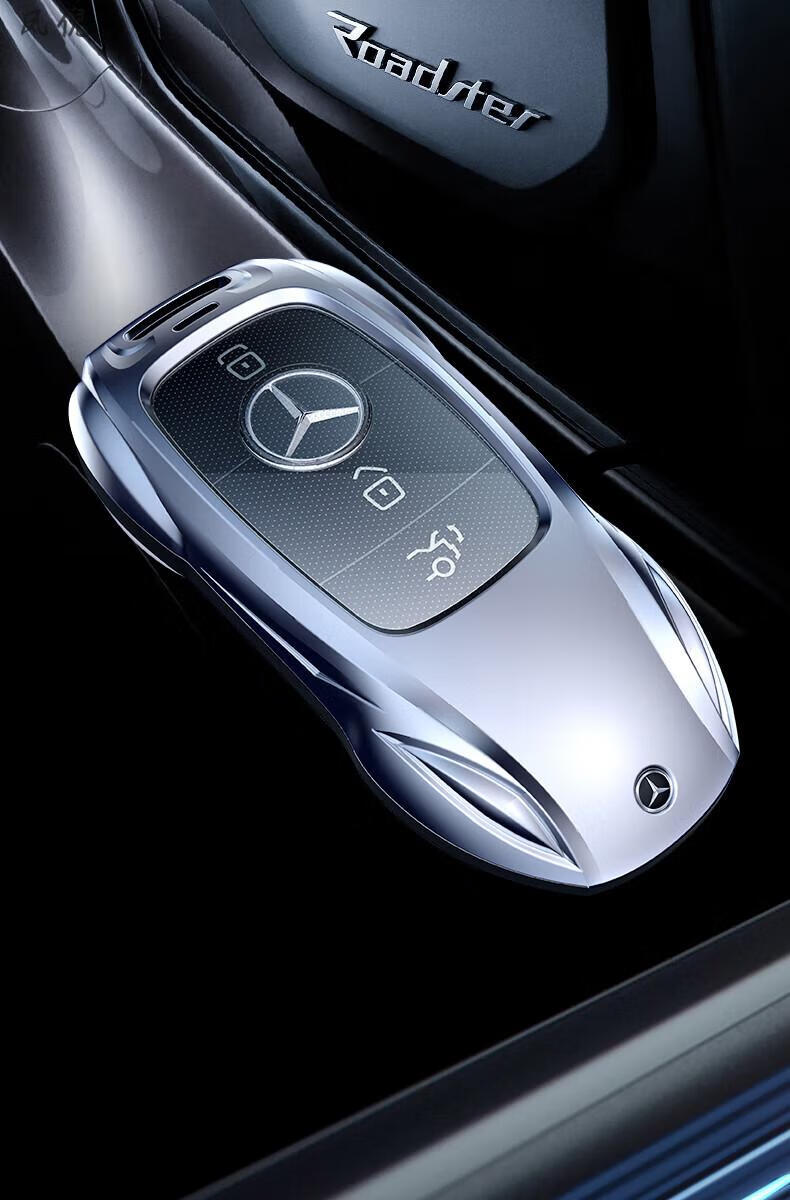 适用于2023款奔驰e300l钥匙扣套车c260l glc壳a200包c 奔驰a款【星空