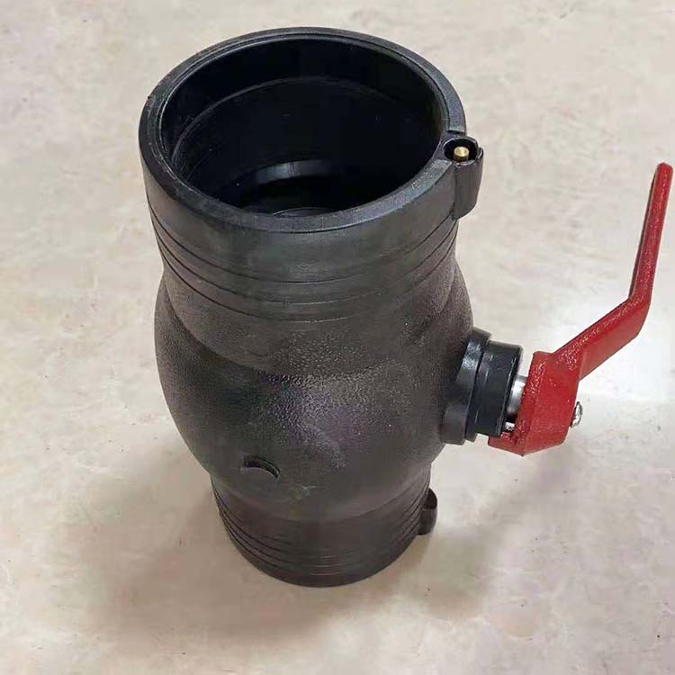 hdpe给水管电熔钢芯球阀90/110/160 pe钢丝网骨架管配件阀门开关 pe电