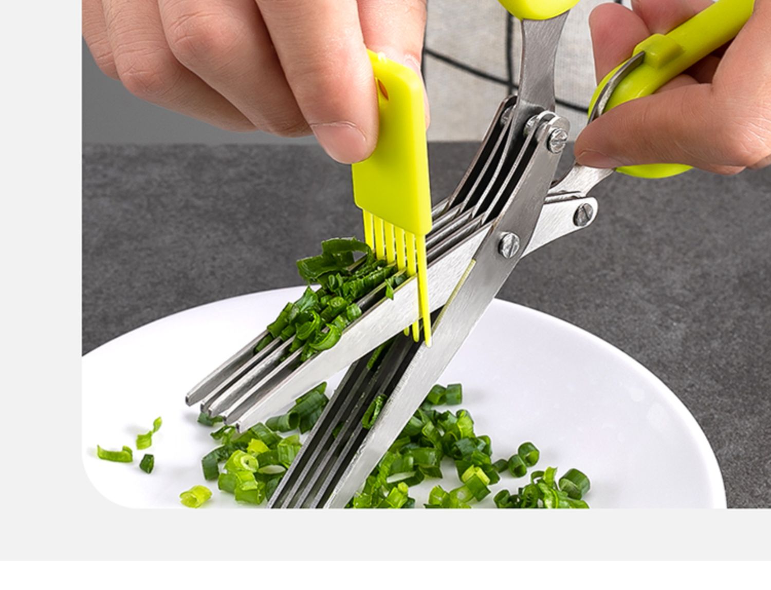 梅花葱丝刀超细切葱丝神器厨房商用刨葱花擦丝刀工具多功能切菜器葱丝