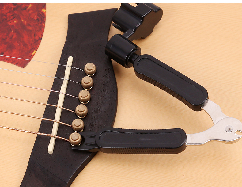 吉他卷弦器上弦剪弦钳拔锥起锥器三合一民谣木吉他换弦工具套装三合一