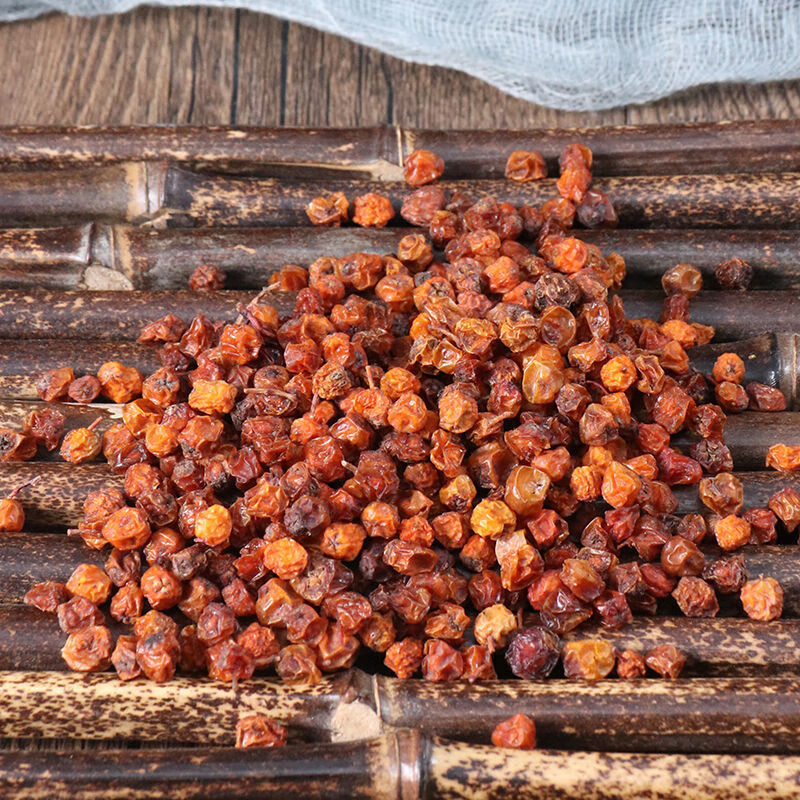 野生沙棘果干果中药新疆沙棘干大果沙荆果刺果沙棘子酸刺泡水 沙棘