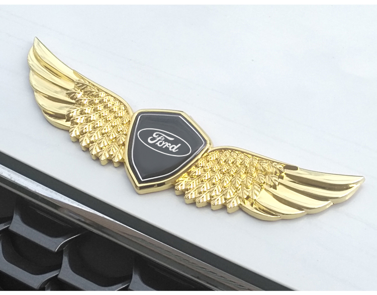 福特领界车标改装撼路者翼虎探险者车贴装饰用品配件机盖中网标志