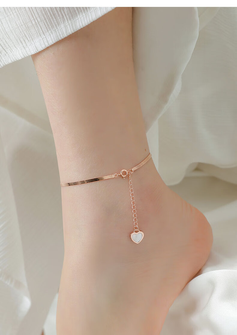 925银脚链女高级感2022年新款潮足链ins小众设计腿链