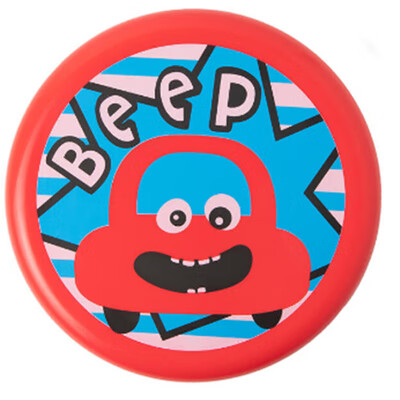 儿童软飞盘软飞碟飞去来器三叶镖回旋镖子玩具tribord黄色瓢虫