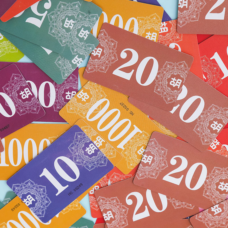 尼创麻将筹码卡加厚磨砂卡片棋牌室专用筹码卡耐磨筹码卡片自由搭配